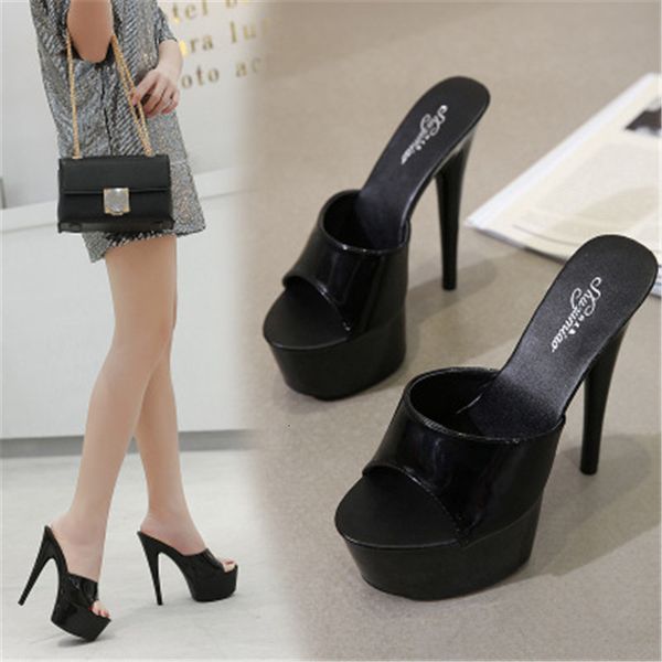 leather 2021 new slippers women 15 centimeters super high heel stiletto d-proofing water high-heel women's il7i, Black
leather 2021 new slippers women 15 centimeters super high heel stiletto d-proofing water high-heel women's il7i, Black