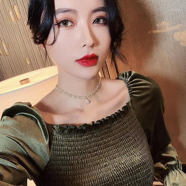 chokers european and american retro portrait of exaggerated thick chain necklace double personality hip-hop neck short colla1, Golden;silver
chokers european and american retro portrait of exaggerated thick chain necklace double personality hip-hop neck short colla1, Golden;silver