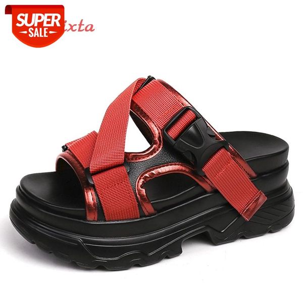 aphixta 2.95inch platform slides women wedge heels buckle shoes women pu leather summer zapatos mujer sandals woman flip flops #tl3h, Black
aphixta 2.95inch platform slides women wedge heels buckle shoes women pu leather summer zapatos mujer sandals woman flip flops #tl3h, Black