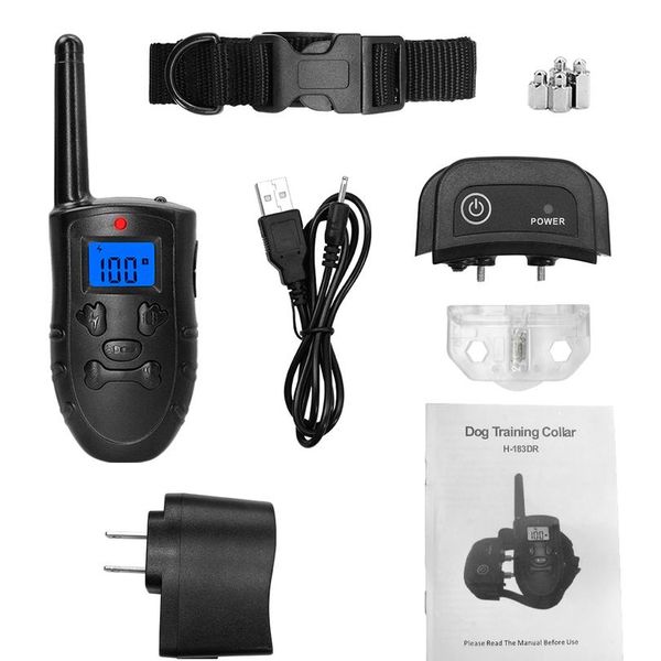 remote electric dog collar pet shock vibration dog training collar rechargeable waterproof anti barking device with lcd wmtoba
remote electric dog collar pet shock vibration dog training collar rechargeable waterproof anti barking device with lcd wmtoba