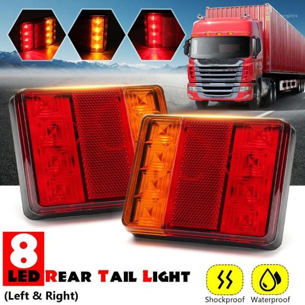 emergency lights 1 pair 12v 8 leds car truck rear tail light warning lamps waterproof tailights parts for trailer boat1
emergency lights 1 pair 12v 8 leds car truck rear tail light warning lamps waterproof tailights parts for trailer boat1