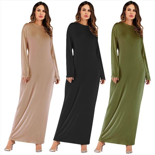 plus size vestidos robe femme 2021 abaya muslim ukraine long sleeve women cotton maxi bodycon dress vestido longo ladies dresses, Black;gray
plus size vestidos robe femme 2021 abaya muslim ukraine long sleeve women cotton maxi bodycon dress vestido longo ladies dresses, Black;gray