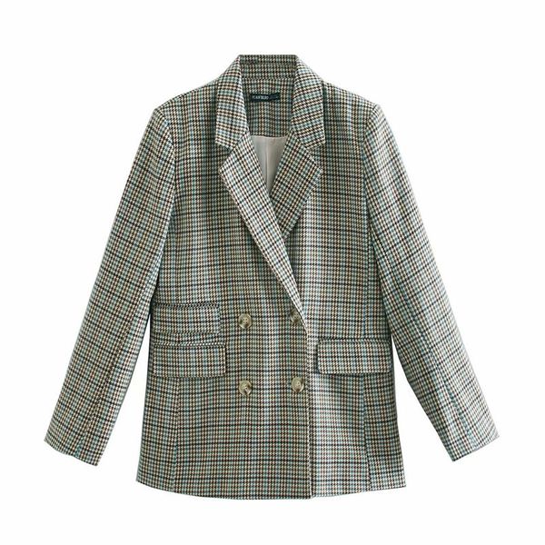 2021 new women elegant green plaid blazer long sleeve double breasted slim check coat office work lattice suit jacket outerwear jlee, White;black
2021 new women elegant green plaid blazer long sleeve double breasted slim check coat office work lattice suit jacket outerwear jlee, White;black