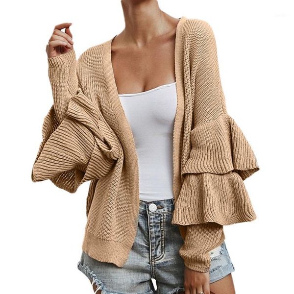 women long sleeve multi-layer sleeve cardigan sweaters winter warm coat women 2018 fashion plus size1, White;black
women long sleeve multi-layer sleeve cardigan sweaters winter warm coat women 2018 fashion plus size1, White;black