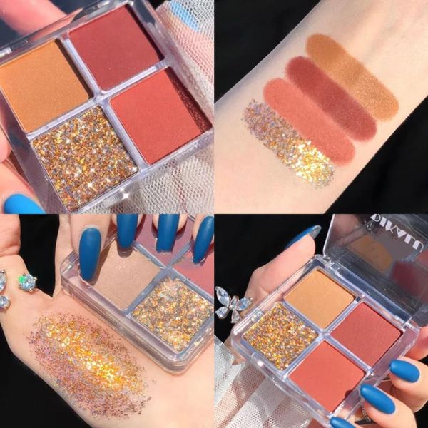makeup 4 color eye shadow palette glitter pearlescent waterproof big sequin smoky eye shadow makeup palette shimmer eyeshadow swy bbymqt
makeup 4 color eye shadow palette glitter pearlescent waterproof big sequin smoky eye shadow makeup palette shimmer eyeshadow swy bbymqt