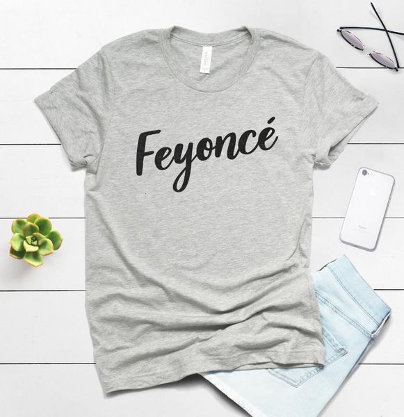 feyonce letters print women tshirt cotton casual funny t shirt for lady yong girl tee drop ship s-170, White
feyonce letters print women tshirt cotton casual funny t shirt for lady yong girl tee drop ship s-170, White