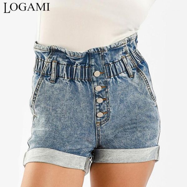 logami high waist button short jeans women elastic crimping denim shorts female straight shorts 2020 new1, Blue
logami high waist button short jeans women elastic crimping denim shorts female straight shorts 2020 new1, Blue