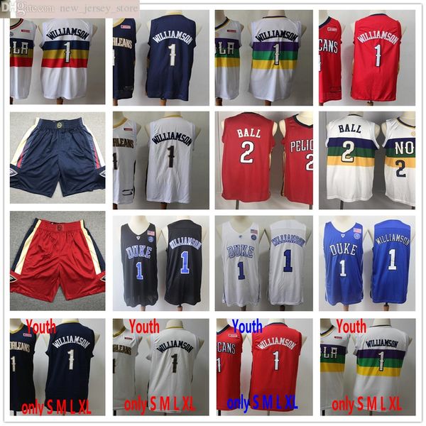 2020 new 1 williamson jerseys stitched lonzo 2 ball basketball jersey college blue white red man kids youth, Black;red
2020 new 1 williamson jerseys stitched lonzo 2 ball basketball jersey college blue white red man kids youth, Black;red