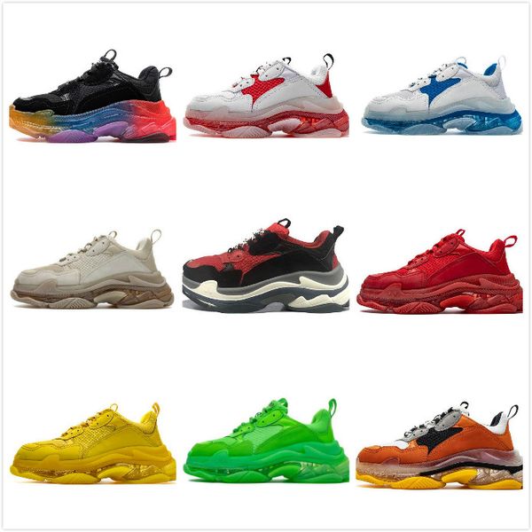 2021 men women casual shoes fashion crystal bottom paris 17fw triple s mens sneakers vintage dad platform tripler sports trainers clear sole
2021 men women casual shoes fashion crystal bottom paris 17fw triple s mens sneakers vintage dad platform tripler sports trainers clear sole
