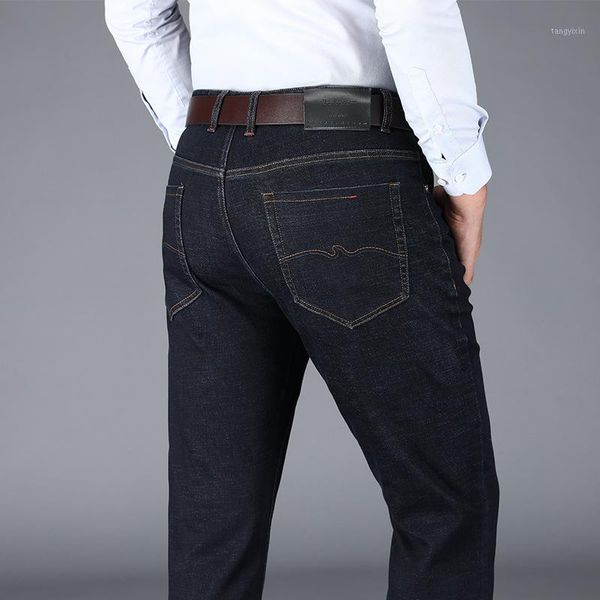 brand jeans men business casual pants straight stretch jeans for men thick denim trousers male black oversize pant1, Blue
brand jeans men business casual pants straight stretch jeans for men thick denim trousers male black oversize pant1, Blue