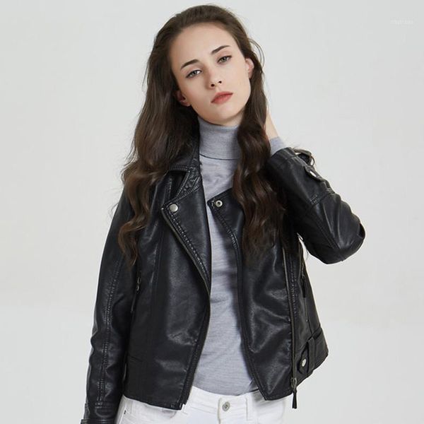 brand motorcycle pu leather jacket women spring autumn new fashion coat zipper outwear black faux leather jacket clothes female1
brand motorcycle pu leather jacket women spring autumn new fashion coat zipper outwear black faux leather jacket clothes female1