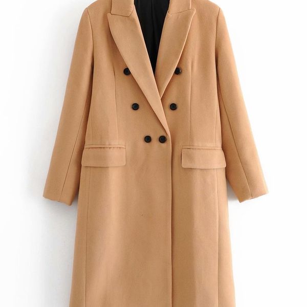 2021 new american wind wholesale women's clothing the fall and winter of long in temperament double-breasted coat 9v9i, Black;brown
2021 new american wind wholesale women's clothing the fall and winter of long in temperament double-breasted coat 9v9i, Black;brown