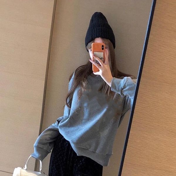 autumn fashion women's classic basic round neck autumn and winter cotton hooded loose fit, Black
autumn fashion women's classic basic round neck autumn and winter cotton hooded loose fit, Black