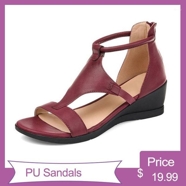 sandals women's summer mid heels wedges shoes woman vintage pu leather plus size gladiator sandalias lady mujer sapato feminino1, Black
sandals women's summer mid heels wedges shoes woman vintage pu leather plus size gladiator sandalias lady mujer sapato feminino1, Black