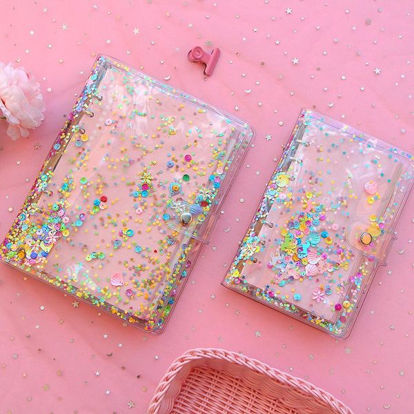 a5 a6 kawaii сыпучие лист ноутбук обложка planner ноутбук блестящий quicksand 6 отверстий binder simple diary shell канцелярской поставка sq, Purple;pink
a5 a6 kawaii сыпучие лист ноутбук обложка planner ноутбук блестящий quicksand 6 отверстий binder simple diary shell канцелярской поставка sq, Purple;pink