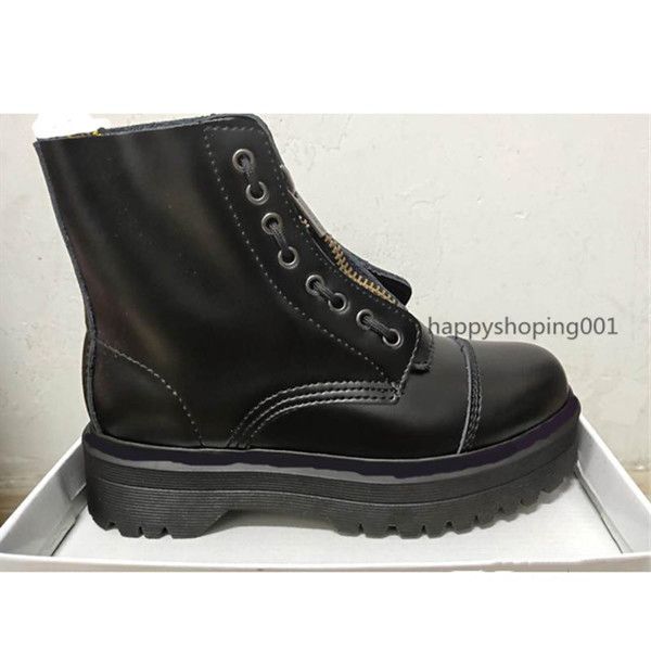 new front zipper martin boots 8 hole platform 5cm women winter shoes ankle boots size 35-41, Black
new front zipper martin boots 8 hole platform 5cm women winter shoes ankle boots size 35-41, Black