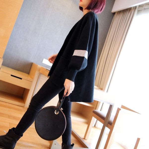 8znlx autumn and horn winter trumpet sleeve knitted cardigan coat hornsweater thickened 2020 new women's korean version of mid long ver, White;black
8znlx autumn and horn winter trumpet sleeve knitted cardigan coat hornsweater thickened 2020 new women's korean version of mid long ver, White;black