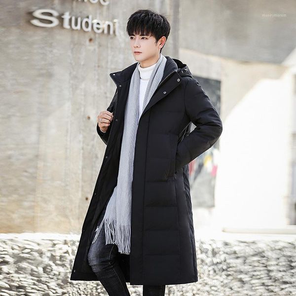 winter coats male long over-the-knee 2020 new han edition handsome hooded thickening warm winter coat1, Black
winter coats male long over-the-knee 2020 new han edition handsome hooded thickening warm winter coat1, Black
