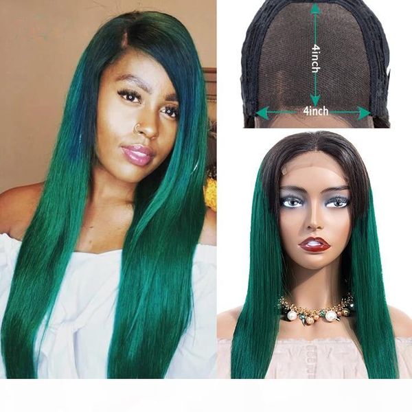 dark roots 1b green ombre wig brazilian remy glueless human hair lace front wigs for black women colored turquoise straight 4x4 lace closure, Black;brown
dark roots 1b green ombre wig brazilian remy glueless human hair lace front wigs for black women colored turquoise straight 4x4 lace closure, Black;brown