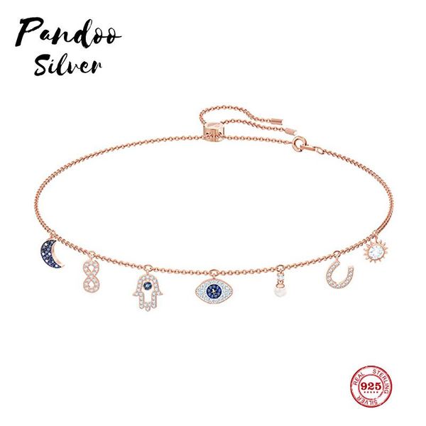 pendant necklaces pandoo fashion charm original copy, bohemian eye-catching necklace female luxury jewelry gifts, Silver
pendant necklaces pandoo fashion charm original copy, bohemian eye-catching necklace female luxury jewelry gifts, Silver