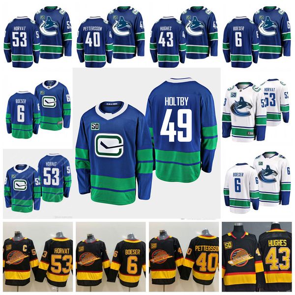 youth braden holtby quinn hughes vancouver canucks nate schmidt bo horvat brock boeser elias pettersson tyler toffoli miller sedin jersey, Black;red
youth braden holtby quinn hughes vancouver canucks nate schmidt bo horvat brock boeser elias pettersson tyler toffoli miller sedin jersey, Black;red