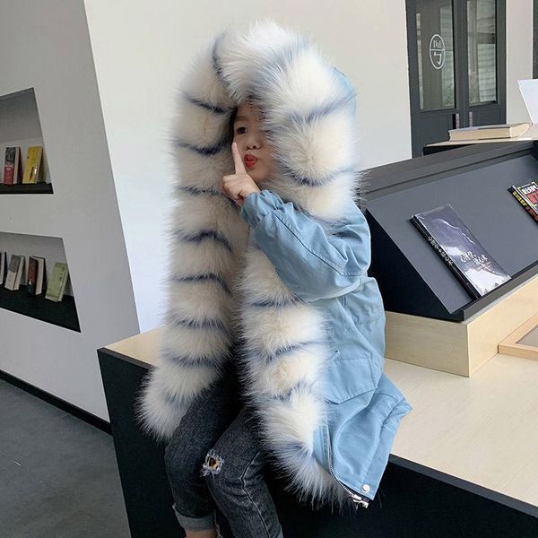 2020 winter kids thicken warm faux fox fur detachable liner parkas children girls hooded jackets fashion child outwear k31 c1012, Blue;gray
2020 winter kids thicken warm faux fox fur detachable liner parkas children girls hooded jackets fashion child outwear k31 c1012, Blue;gray
