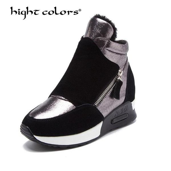 boots women ankle warm plush winter snow casual shoes fashion couple round toe female suede size 35~40, Black
boots women ankle warm plush winter snow casual shoes fashion couple round toe female suede size 35~40, Black