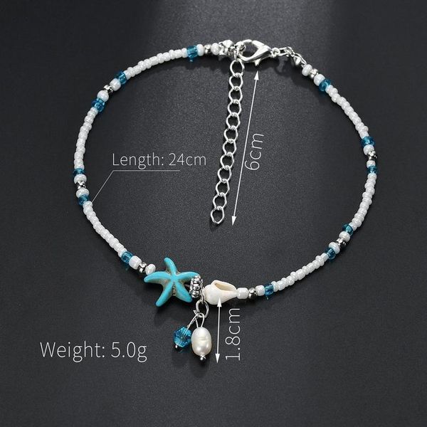 vintage shell beads starfish anklets for women new multi layer anklet leg bracelet handmade bohemian jewelry sand jlllbu, Red;blue
vintage shell beads starfish anklets for women new multi layer anklet leg bracelet handmade bohemian jewelry sand jlllbu, Red;blue
