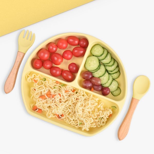 fork+spoon+plate utensils soft silicone spoon safety baby learning spoon non-slip children food feeding tool easy to rinse tableware
fork+spoon+plate utensils soft silicone spoon safety baby learning spoon non-slip children food feeding tool easy to rinse tableware