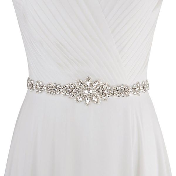 rhinestones wedding dress belt sash silver diamond crystal bridal belt for wedding gown wedding decoration girdle jllitw, White
rhinestones wedding dress belt sash silver diamond crystal bridal belt for wedding gown wedding decoration girdle jllitw, White