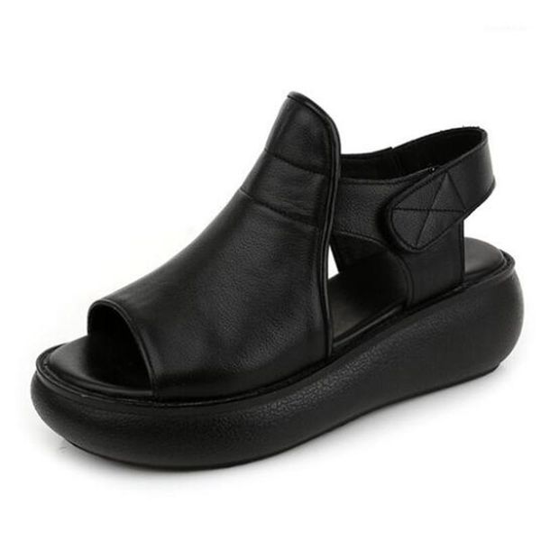 sandals 2021 summer platform thick bottom casual genuine leather fish mouth women fashion large size1, Black
sandals 2021 summer platform thick bottom casual genuine leather fish mouth women fashion large size1, Black