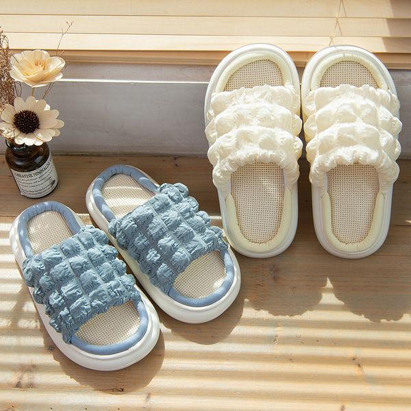 home summer women men cartoon linen thick platform slippers indoor slipper anti-slip couples sandals floor slides ladies shoes 220224, Black
home summer women men cartoon linen thick platform slippers indoor slipper anti-slip couples sandals floor slides ladies shoes 220224, Black