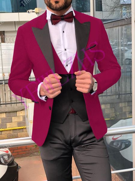 classic one button wedding tuxedos shawl lapel slim fit suits for men groomsmen suit prom formal suits (jacket+pants+vest+tie) w567, Black;gray
classic one button wedding tuxedos shawl lapel slim fit suits for men groomsmen suit prom formal suits (jacket+pants+vest+tie) w567, Black;gray
