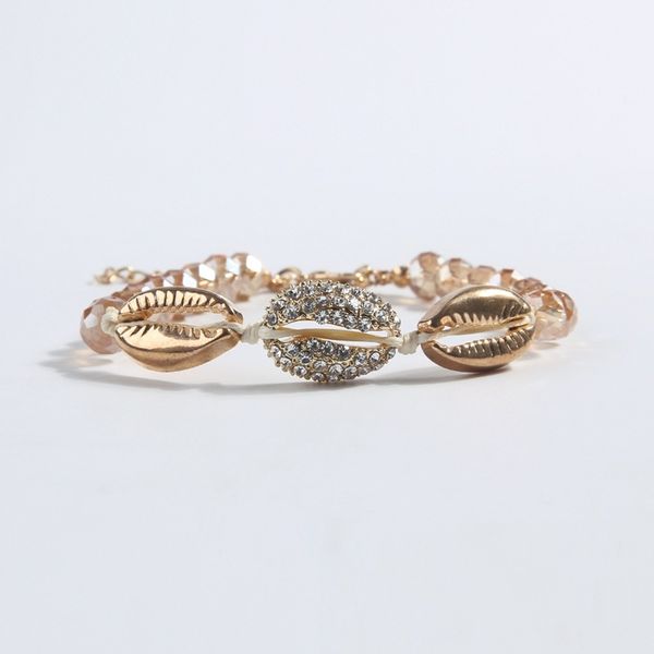 selling luxury jewelry women's bracelet gold alloy shell beads adjustable jewelry, Golden;silver
selling luxury jewelry women's bracelet gold alloy shell beads adjustable jewelry, Golden;silver