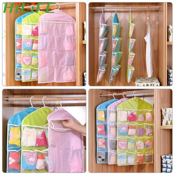 hilife socks briefs organizer 16 pockets wardrobe hanging holder for closet shoes underpants storage clothing hanger bags
hilife socks briefs organizer 16 pockets wardrobe hanging holder for closet shoes underpants storage clothing hanger bags