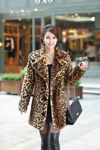 women winter warm leopard fur jacket long turn down collar leather grass coat faux fur coat manteau fourrure femme j4521, Black
women winter warm leopard fur jacket long turn down collar leather grass coat faux fur coat manteau fourrure femme j4521, Black