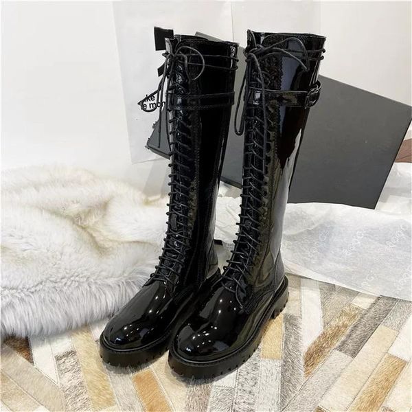 круглый toe ремень высокого топ увеличить boots cross ремень с пряжкой мода повседневная обувь лакированной кожи гладкая поверхность женская, Black
круглый toe ремень высокого топ увеличить boots cross ремень с пряжкой мода повседневная обувь лакированной кожи гладкая поверхность женская, Black