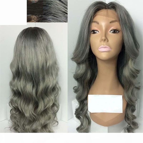 long hair body wave wigs high density temperature synthetic lace front wigs ombre grey blonde brown cosplay wig for women, Black
long hair body wave wigs high density temperature synthetic lace front wigs ombre grey blonde brown cosplay wig for women, Black