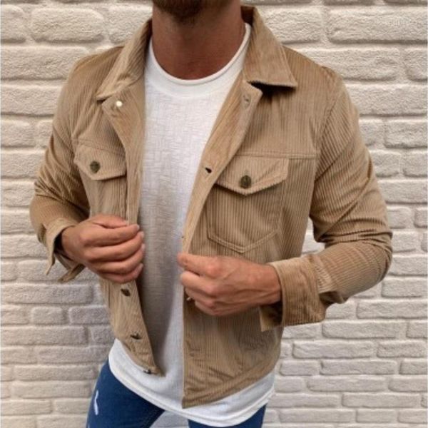 men's jackets shujin autumn corduroy jacket men fashion retro solid color casual cotton coat streetwear hip hop loose male1, Black;brown
men's jackets shujin autumn corduroy jacket men fashion retro solid color casual cotton coat streetwear hip hop loose male1, Black;brown