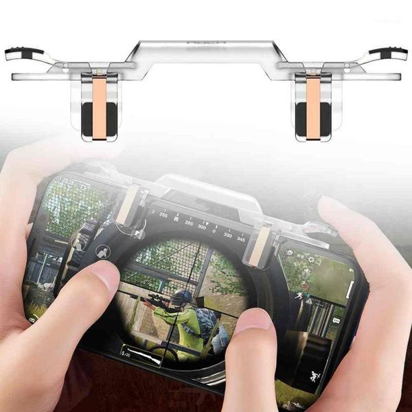 mobile phone game trigger l1 r1 shooter controller fire button handle joystick for knives out / survival rules/pubg1
mobile phone game trigger l1 r1 shooter controller fire button handle joystick for knives out / survival rules/pubg1