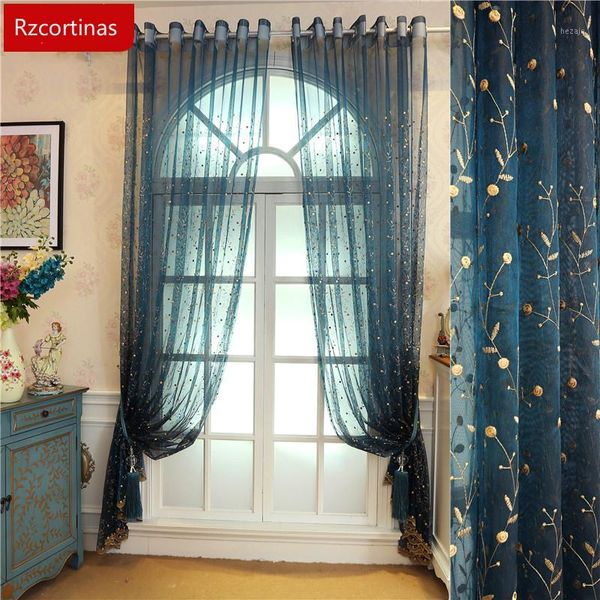 simple modern embroidery sheer curtain european window curtains for bedroom white and peacock blue living room tulle curtains1
simple modern embroidery sheer curtain european window curtains for bedroom white and peacock blue living room tulle curtains1