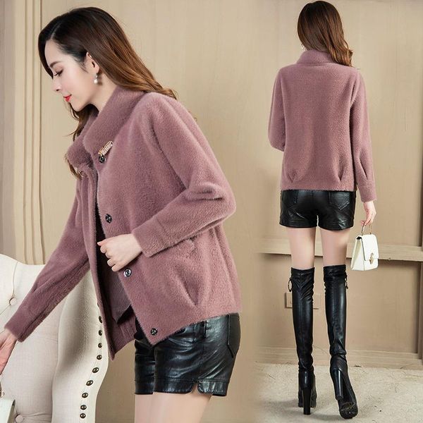 office lady slim women winter autumn coat turn-down collar woolen coat and jacket women pockets outerwear, Black
office lady slim women winter autumn coat turn-down collar woolen coat and jacket women pockets outerwear, Black