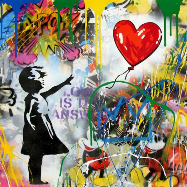 мистер brainwash bance bansky graffiti художественный декор девушка с воздушным шаром украшения дома картина маслом на холсте настенное иску
мистер brainwash bance bansky graffiti художественный декор девушка с воздушным шаром украшения дома картина маслом на холсте настенное иску