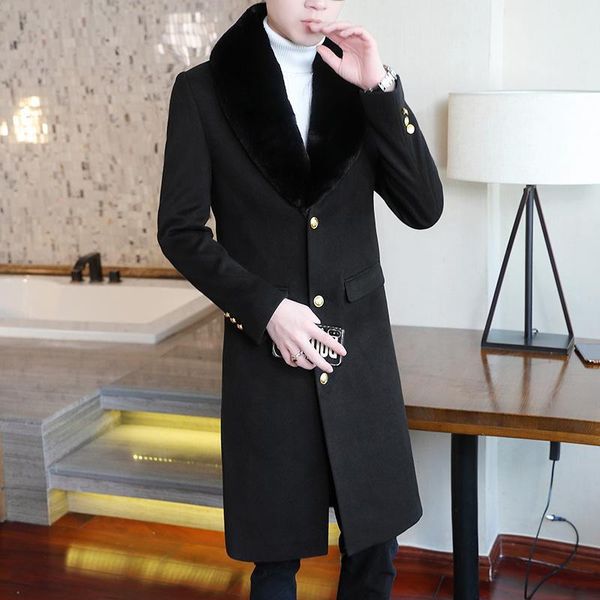 big fur collar black elegant long coats for mens 2020 winter gentleman overcoats mens trench coats green yellow long jackets1, Tan;black
big fur collar black elegant long coats for mens 2020 winter gentleman overcoats mens trench coats green yellow long jackets1, Tan;black