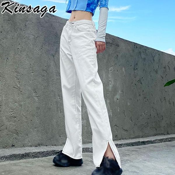 women's jeans streetwear white side split baggy straight women y2k high waist loose denim pant vintage aesthetic wide leg trousers, Blue
women's jeans streetwear white side split baggy straight women y2k high waist loose denim pant vintage aesthetic wide leg trousers, Blue