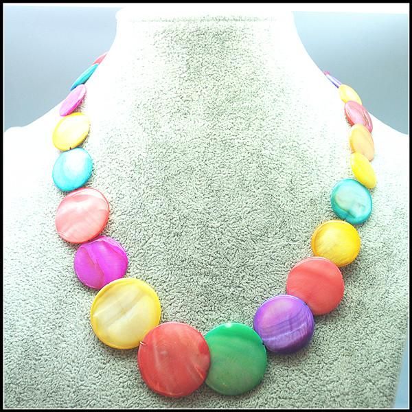 fashion women necklace chock necklace shell jewelry multi color mother of pearl nature beads for party or garments, Golden;silver
fashion women necklace chock necklace shell jewelry multi color mother of pearl nature beads for party or garments, Golden;silver