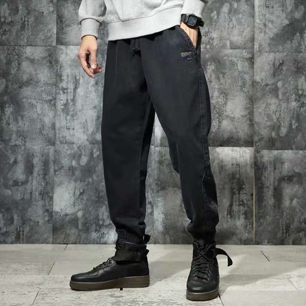 fashion brand jeans casual spring loose trend large men's overalls harlem pants, Blue
fashion brand jeans casual spring loose trend large men's overalls harlem pants, Blue