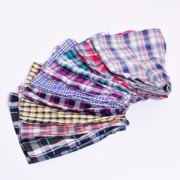 classic plaid men boxer shorts mens trunks cotton cuecas underwear boxers for male woven homme arrow panties 4 packs y200414, Black;white
classic plaid men boxer shorts mens trunks cotton cuecas underwear boxers for male woven homme arrow panties 4 packs y200414, Black;white