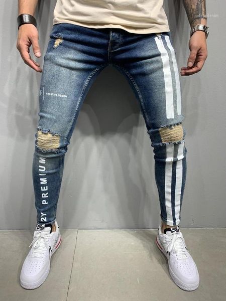 men's jeans deep blue double stripe street style denim jeans1
men's jeans deep blue double stripe street style denim jeans1