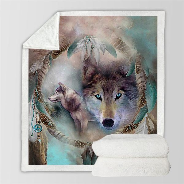 wolf with dreamcatcher sherpa throw blanket 3d mountains scenery bedspread purple brown plush weighted blanket
wolf with dreamcatcher sherpa throw blanket 3d mountains scenery bedspread purple brown plush weighted blanket